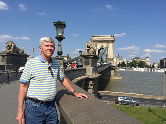 Holton at the Chain Bridge