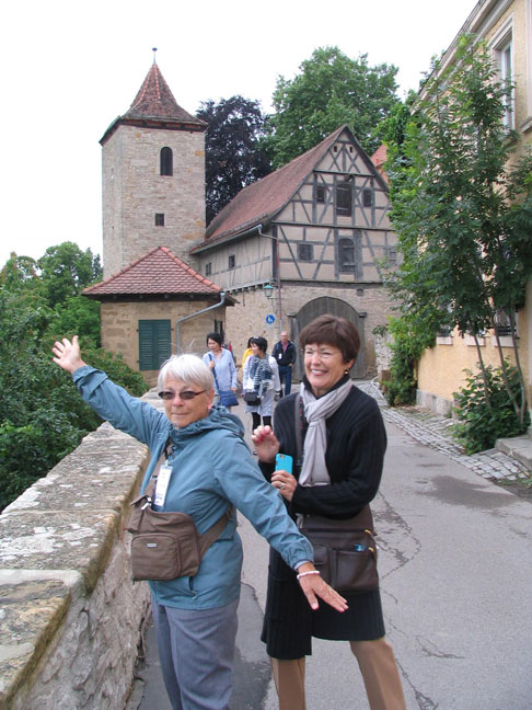 Rothenburg with Nancy & Gloriann